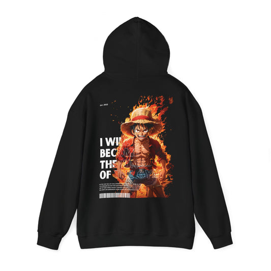 Luffy Fire Mode Unisex Hoodie