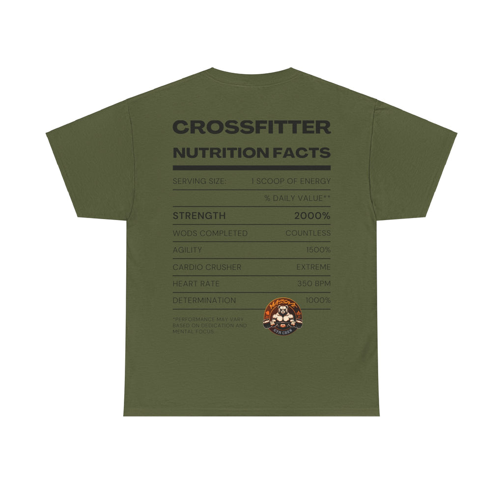 Crossfitter Nutrition Facts Unisex T-Shirt
