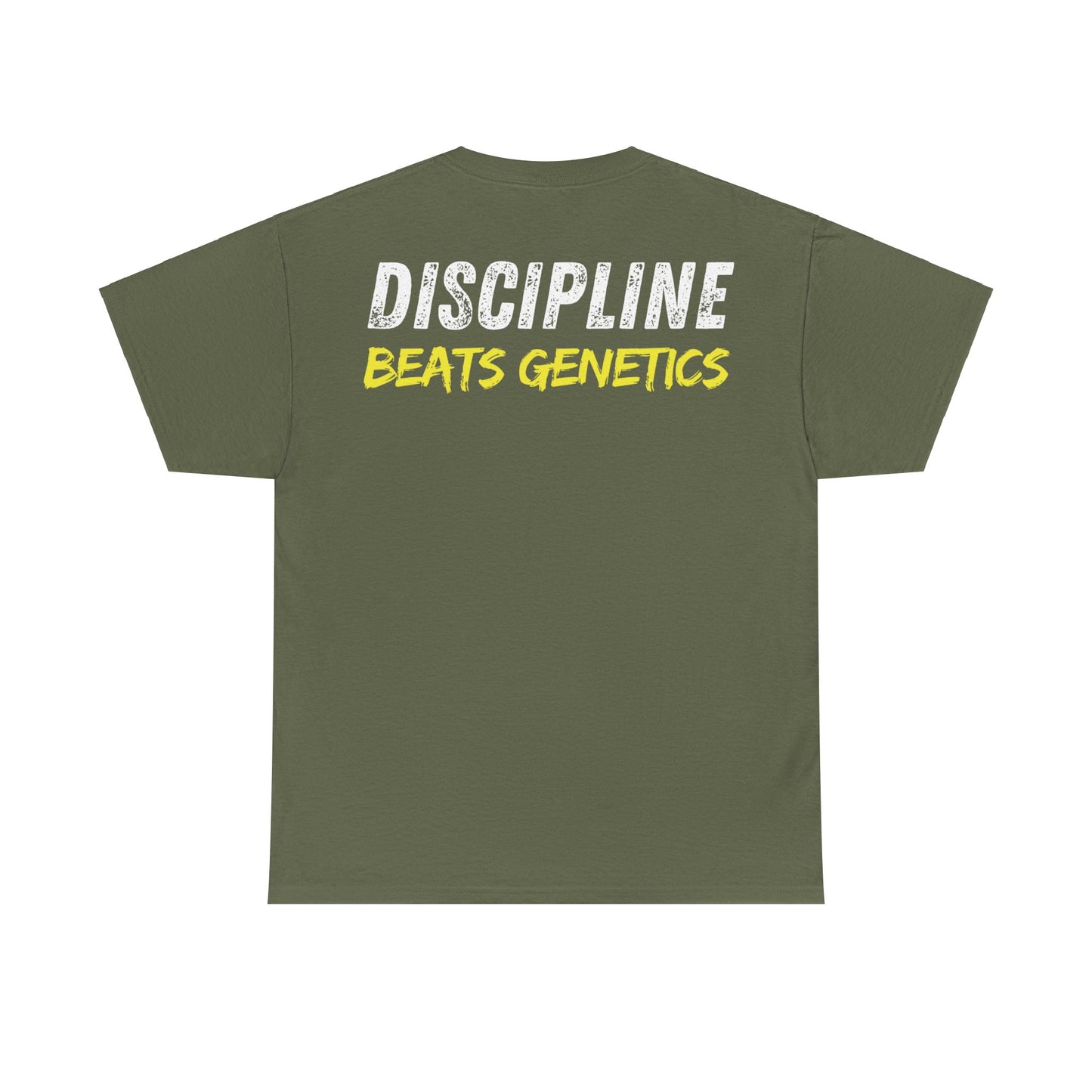 Discipline Beats Genetics Unisex T-Shirt