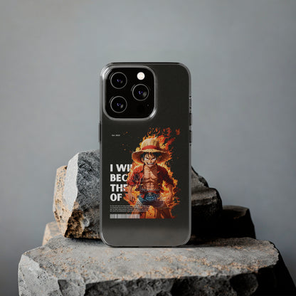 Luffy Fire Mode Phone Case