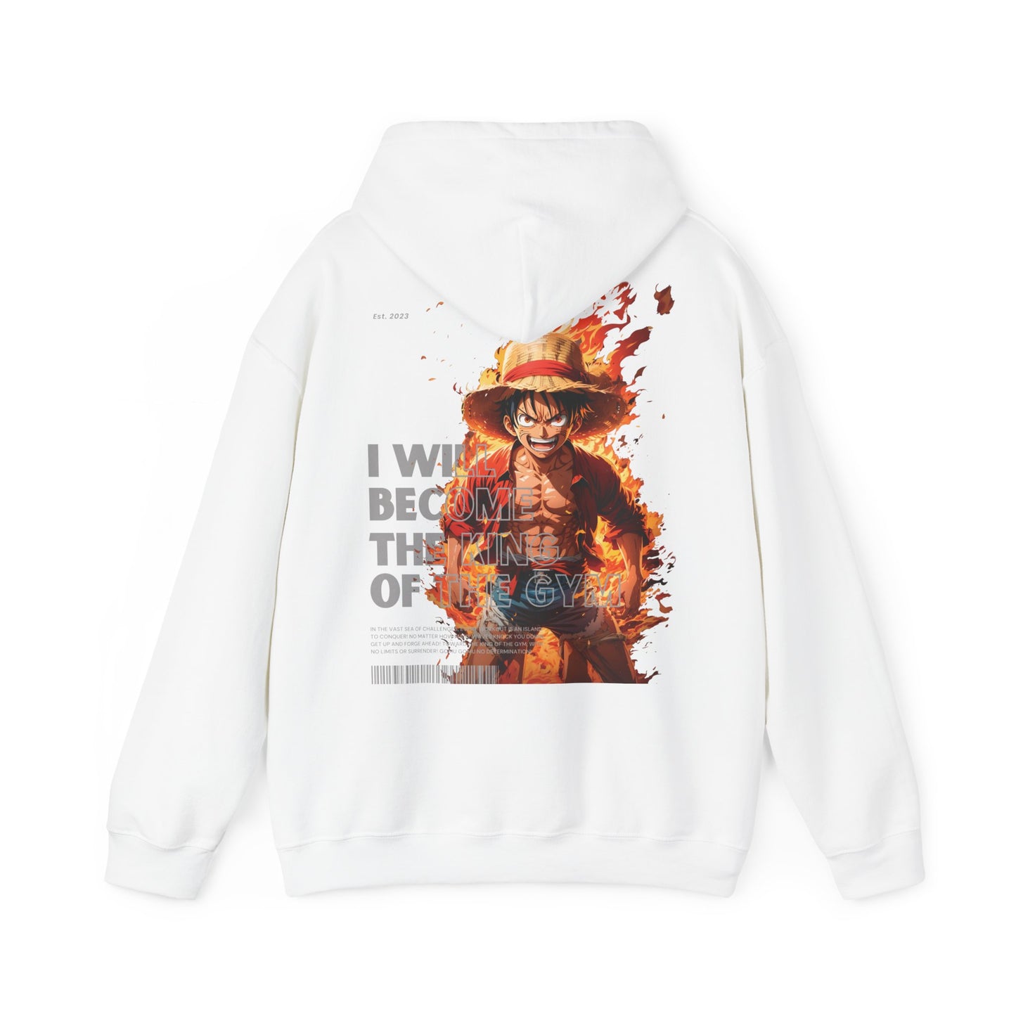 Luffy Fire Mode Unisex Hoodie