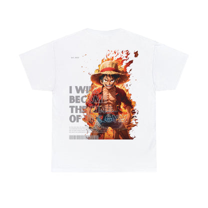 Luffy Fire Mode Gym T-Shirt