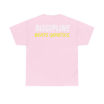 Discipline Beats Genetics Unisex T-Shirt