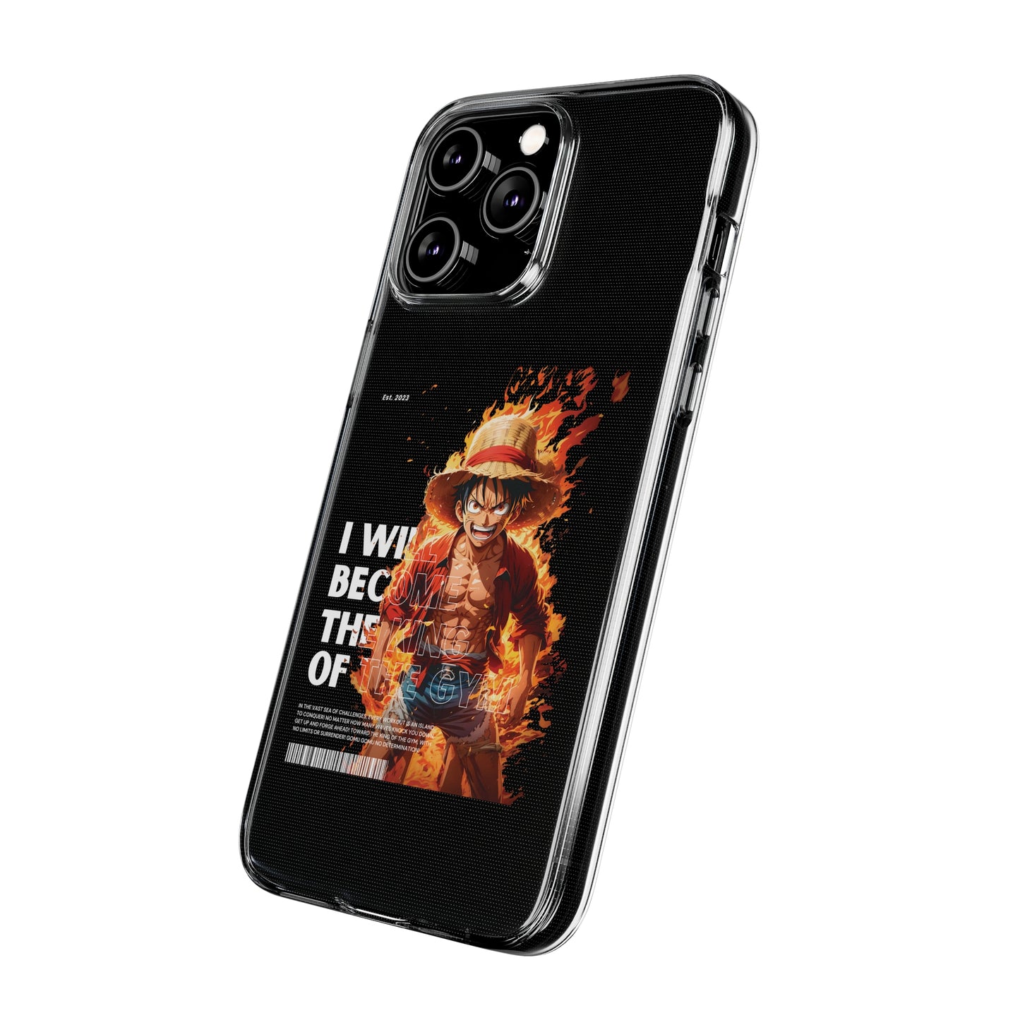 Luffy Fire Mode Phone Case