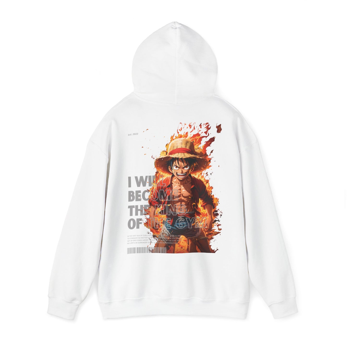 Luffy Fire Mode Unisex Hoodie