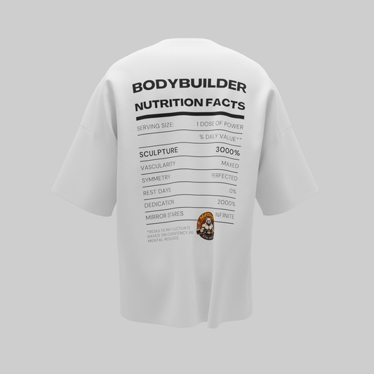 Bodybuilder Nutrition Facts Unisex T-Shirt