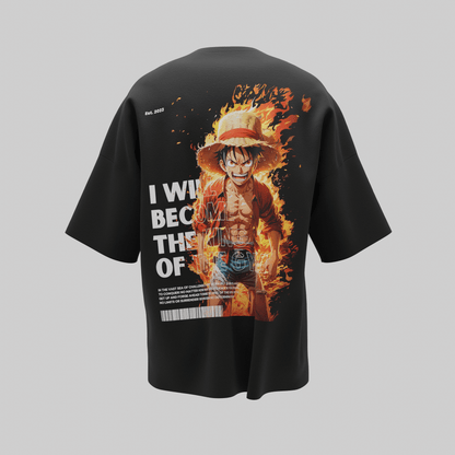 Luffy Fire Mode Gym T-Shirt