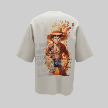 Luffy Fire Mode Gym T-Shirt